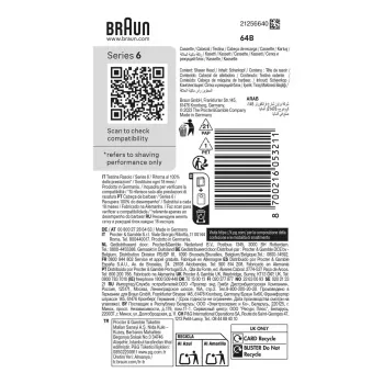 Braun, Series 6 - Ανταλλακτικό κεφαλής ξυρίσματος