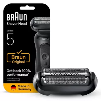 Κεφαλή ξυρίσματος BRAUN Series 5 54 B — 1 ανταλλακτική κεφαλή, μαύρο ανοξείδωτο ατσάλι