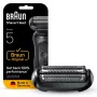 Κεφαλή ξυρίσματος BRAUN Series 5 54 B — 1 ανταλλακτική κεφαλή, μαύρο ανοξείδωτο ατσάλι