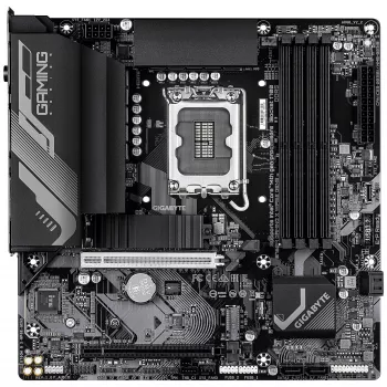 GIGABYTE B760M GAMING X WIFI6E GEN5 Micro ATX Μητρική κάρτα, LGA1700, B760, DDR5 έως 5600MHz, 4 DIMM, 2x PCIe 4.0 M.2, Wi‑Fi 6E, 2.5GbE