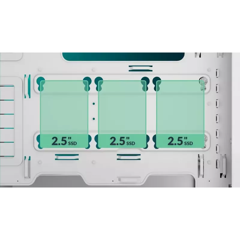ARCTIC Xtender (Λευκό) Premium E-ATX κουτί PC