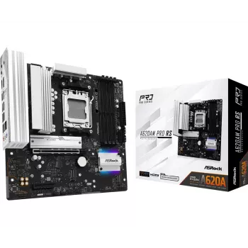ASRock Μητρική A620AM Pro Rs AM5 AMD A620A 4 X DDR5 1 X HDMI 2.1 Tmds/frl 8g Compatible 1 X DisplayPort 1.4 With DSC mATX