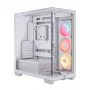CORSAIR Midi Tower 3500X LX-R Link TG Λευκό