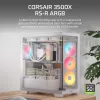CORSAIR Midi Tower 3500X RS-R ARGB Λευκό