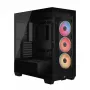 CORSAIR Midi Tower 3500X LX-R RGB iCUE LINK Μαύρο