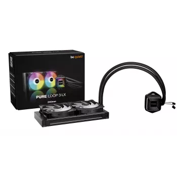 be quiet! PURE LOOP 3 LX Επεξεργαστής All-in-One Υδρόψυξη 12 cm Μαύρο 1 τεμ.