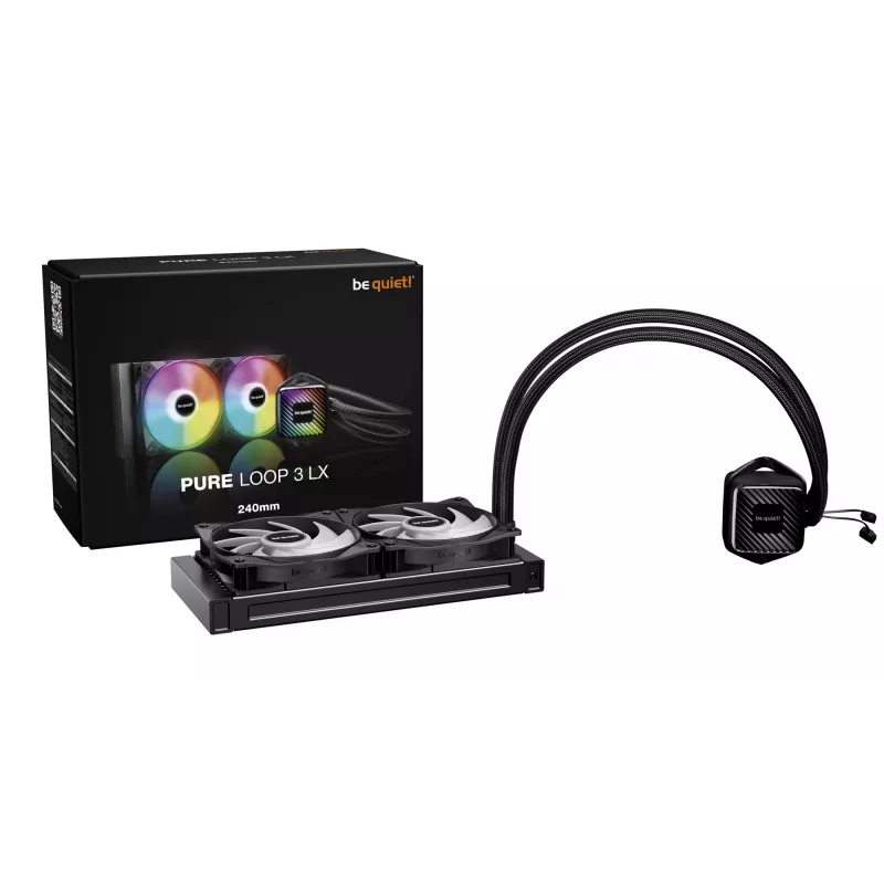 be quiet! PURE LOOP 3 LX Επεξεργαστής All-in-One Υδρόψυξη 12 cm Μαύρο 1 τεμ.