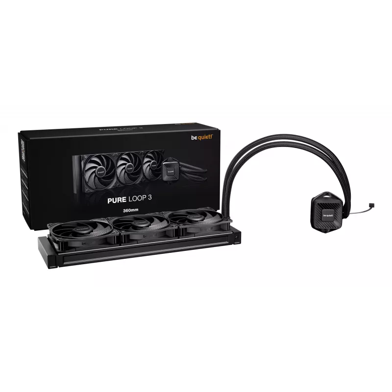 be quiet PURE LOOP 3 υδρόψυξη επεξεργαστή All-in-One 12 cm μαύρο 1 τεμ.