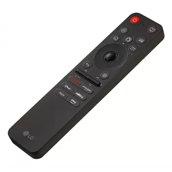LG MR25GA AI Magic Remote τηλεχειριστήριο τηλεόρασης, αναγνώριση φωνής, δείκτης με τροχό κύλισης, Bluetooth, μαύρο