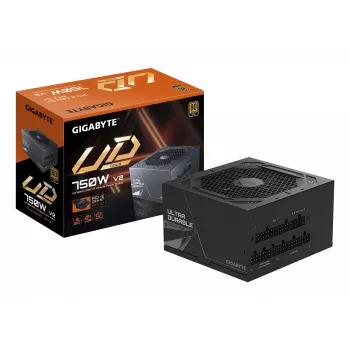 GIGABYTE UD750GM PG5 V2 Τροφοδοτικό – PCIe Gen 5.1, 80 PLUS Gold, πλήρως modular σχεδιασμός, ανεμιστήρας 120 mm, συμβατό με ATX 3.1, βύσμα EU