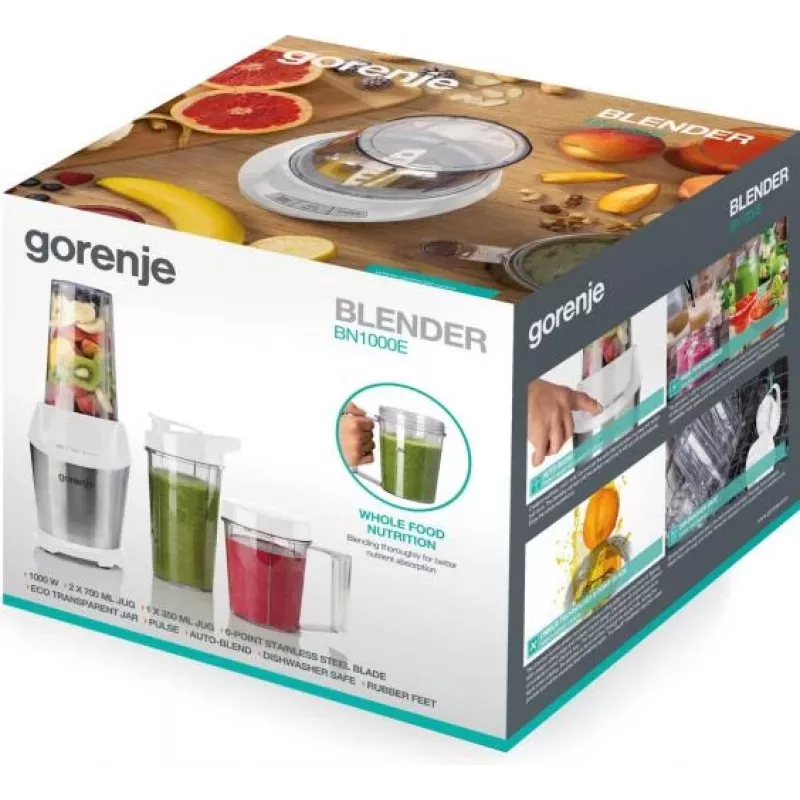 Gorenje BN1000E 0.75 L Μπλέντερ 1000 W Λευκό