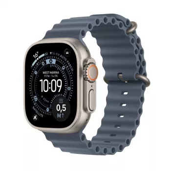 APPLE Watch Ultra 3 (2025) LTE 49mm Θήκη τιτανίου με Ocean Band - Μπλε