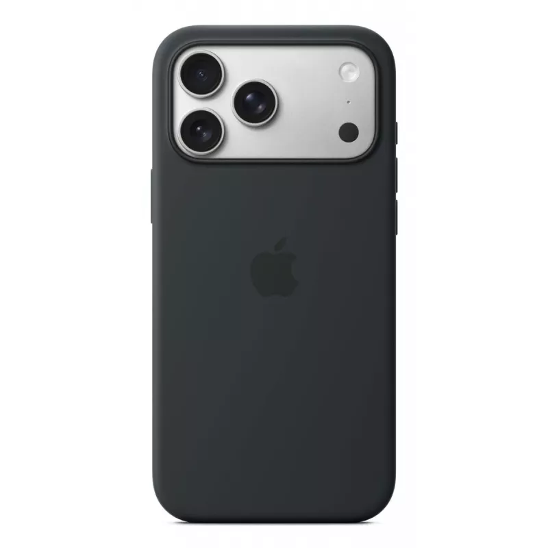 Apple Silicone Case με MagSafe iPhone 17 Pro Max Μαύρο