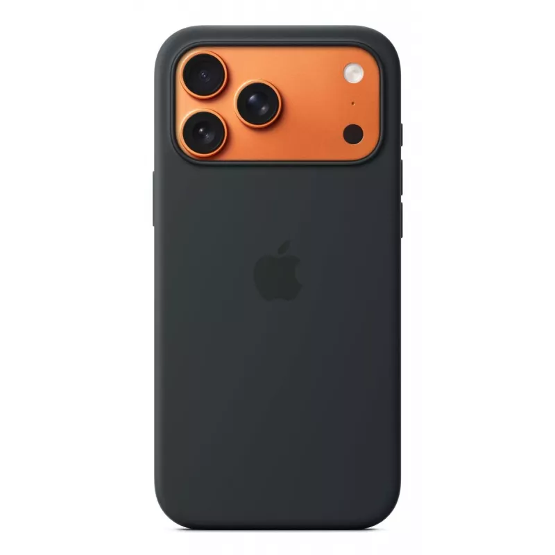 Apple Silicone Case με MagSafe iPhone 17 Pro Max Μαύρο