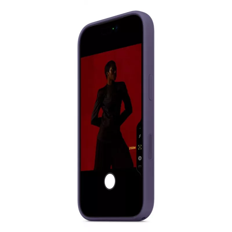 APPLE iPhone 17 Pro – Θήκη σιλικόνης με MagSafe – Lila Fog