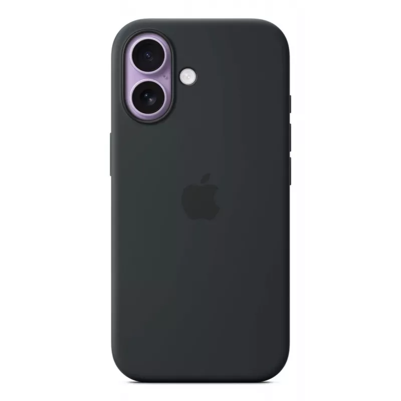 Apple Silicone Case με MagSafe iPhone 17 Μαύρο