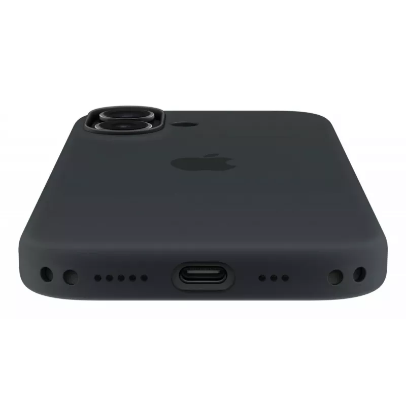 Apple Silicone Case με MagSafe iPhone 17 Μαύρο