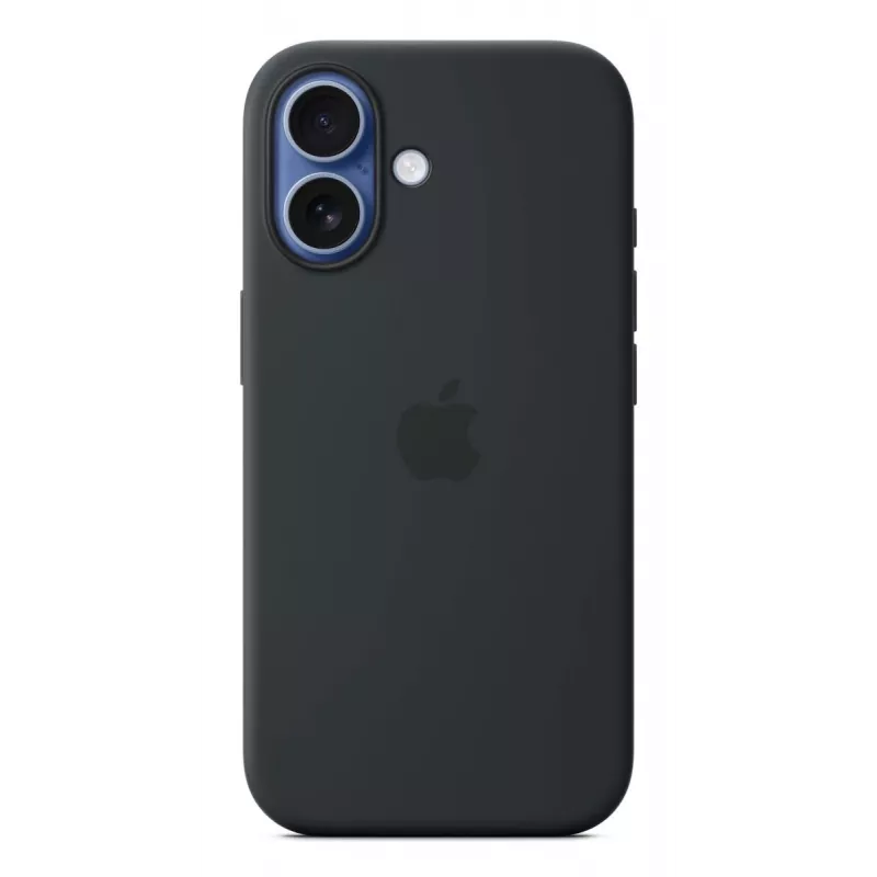 Apple Silicone Case με MagSafe iPhone 17 Μαύρο