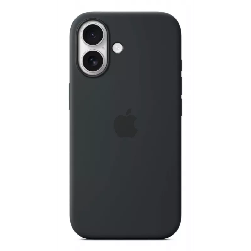 Apple Silicone Case με MagSafe iPhone 17 Μαύρο