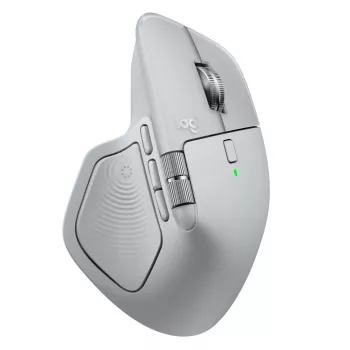 Ποντίκι Logitech MX Master 4 — για δεξιόχειρες, Laser 8000 DPI, RF Wireless + Bluetooth, 8 κουμπιά, γκρι