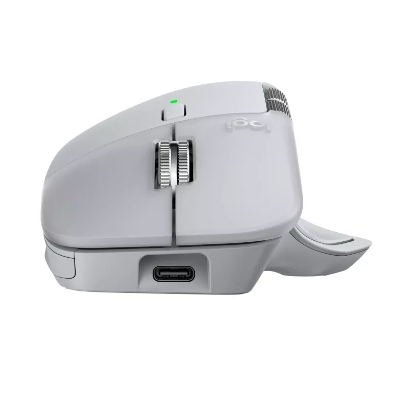 Ποντίκι Logitech MX Master 4 — για δεξιόχειρες, Laser 8000 DPI, RF Wireless + Bluetooth, 8 κουμπιά, γκρι