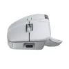 LOGITECH MX Master 4 για Mac - Ασύρματο ποντίκι - Λευκό-ασημί
