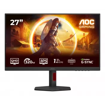 Οθόνη υπολογιστή AOC G4 Q27G4SRU 68,6 cm (27 ίντσες) 2560 x 1440 Pixel Quad HD LED μαύρο, κόκκινο