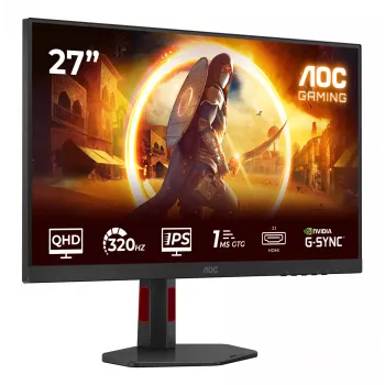 Οθόνη υπολογιστή AOC G4 Q27G4SRU 68,6 cm (27 ίντσες) 2560 x 1440 Pixel Quad HD LED μαύρο, κόκκινο