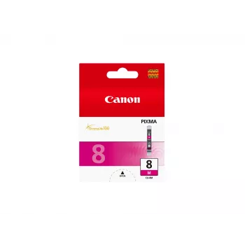 Μελάνι Canon CLI-8M Magenta, Magenta, χρωστική μελάνη, 1 τεμ., 565 σελίδες