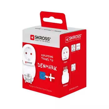 Αντάπτορας βύσματος Type C Europlug Skross 1.500232-E