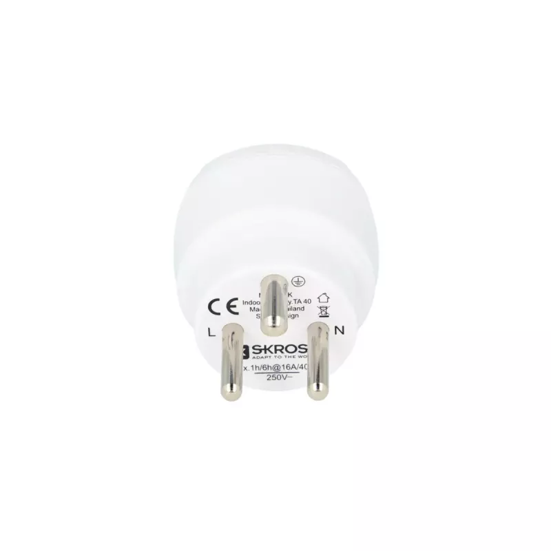 Αντάπτορας βύσματος Type C Europlug Skross 1.500232-E