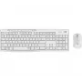 LOGITECH Mk295 Silent Wireless Combo, κρεμ λευκό, QWERTY, δανικά/νορβηγικά/σουηδικά/φινλανδικά