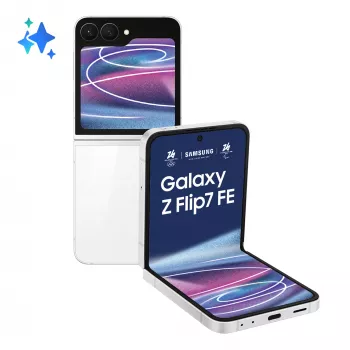 Samsung Galaxy Z Flip7 FE 17 cm (6.7 ίντσες) 5G 8 GB 256 GB 4000 mAh Λευκό