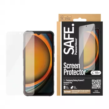 PanzerGlass SAFE. by ® Προστασία οθόνης Samsung Galaxy Xcover7 | Xcover6 Pro | Ultra-Wide Fit