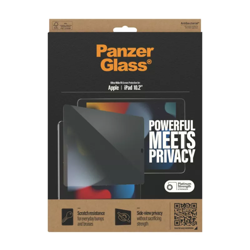 PanzerGlass ® Προστατευτικό οθόνης Privacy iPad 10.2″ (2019, 2020-2021)