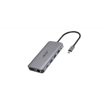 ACER 12in1 Type C Dongle Ασημί