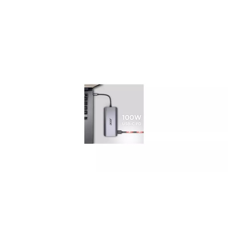 ACER 12in1 Type C Dongle Ασημί