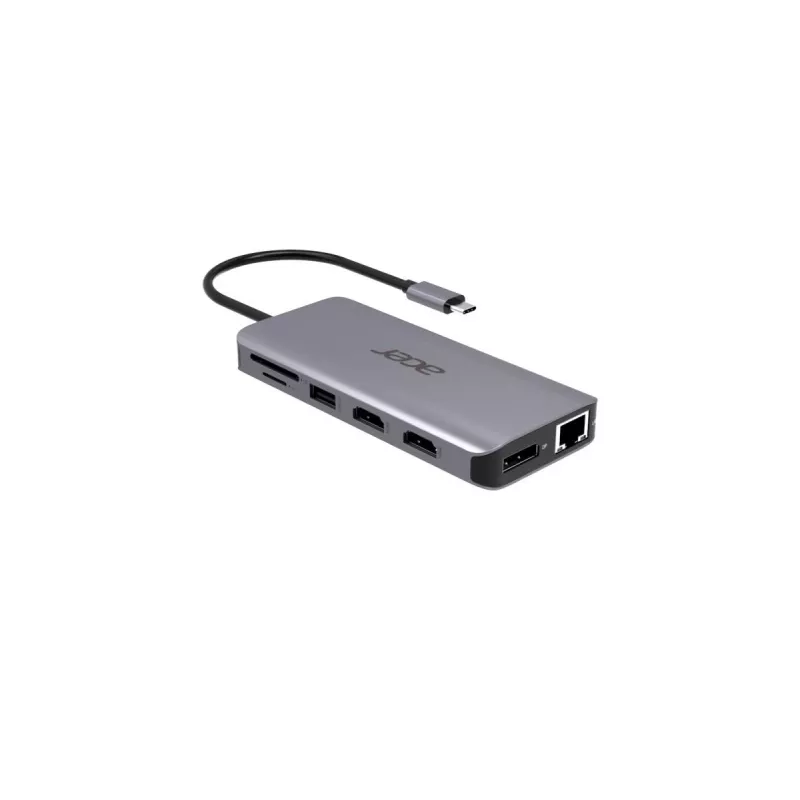 ACER 12in1 Type C Dongle Ασημί