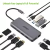 ACER 12in1 Type C Dongle Ασημί