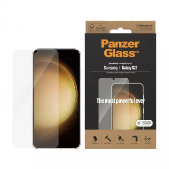 PanzerGlass ® Μεμβράνη προστασίας οθόνης Samsung Galaxy S23 | Ultra-Wide Fit
