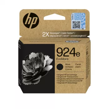 HP 924e EvoMore Μαύρο Γνήσιο Μελάνι