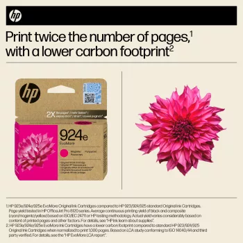 HP 924e EvoMore Magenta Γνήσιο Μελάνι