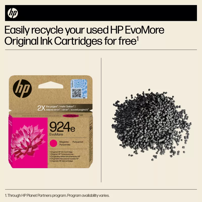 HP 924e EvoMore Magenta Γνήσιο Μελάνι