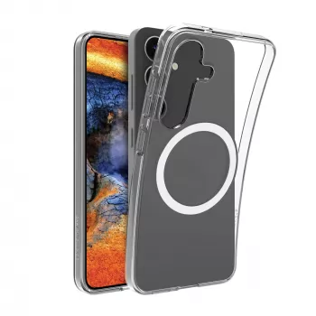 dbramante1928 Greenland Pro Qi2 θήκη για Samsung Galaxy S25, συμβατή με MagSafe, διάφανη