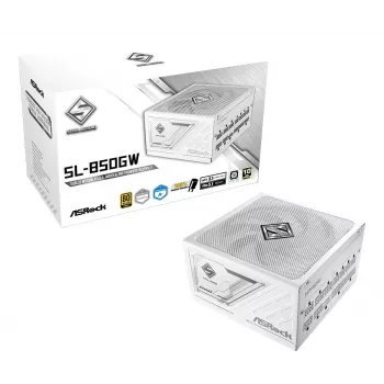 ASROCK Steel Legend SL-850G 850 W 80+ Gold λευκό τροφοδοτικό ATX