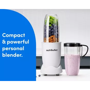 NutriBullet Pro 900 0,9 L Sport-Mixer 900 W Λευκό