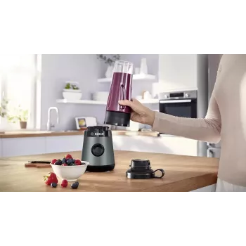 Bosch VitaPower MMB2111S Μπλέντερ 0,6 l Επιτραπέζιο μπλέντερ 450 W Ασημί