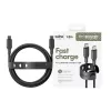 PanzerGlass empower™ by ® Racing 240W Καλώδιο USB-C σε USB-C | USB 2.0 | 1,2 m | Space Black