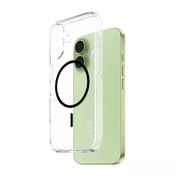 Θήκη PanzerGlass CARE by Flagship Case Διάφανη Urban Explorer Μαύρη MagSafe iPhone 17