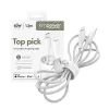 PanzerGlass empower™ by ® Racing 60W Καλώδιο USB-C σε Lightning | USB 2.0 | 1,2 m | Ασημί λευκό